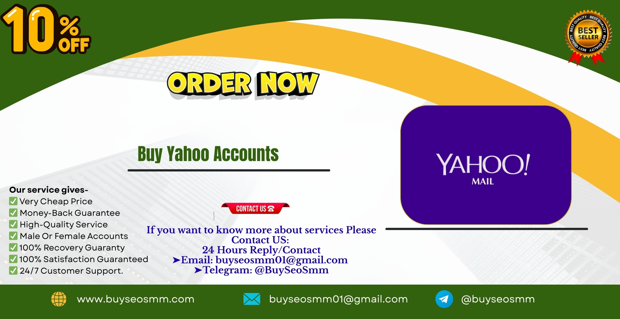 Buy Yahoo Accounts